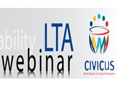 Seminario virtual de CIVICUS publica sus ponencias