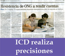 Precisiones necesarias