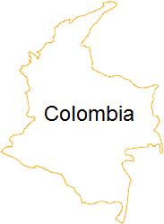 Mapa-mudo-de-Colombia